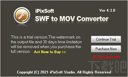 iPixSoft SWF to MOV Converter下载,SWF转MOV,视频转换,格式转换