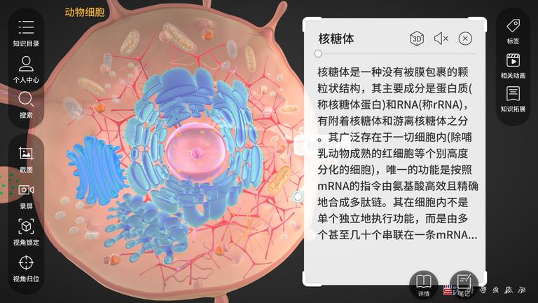 细胞生物学3d资源库系统app下载,学习app,生物app,细胞生物学3d资源库系统